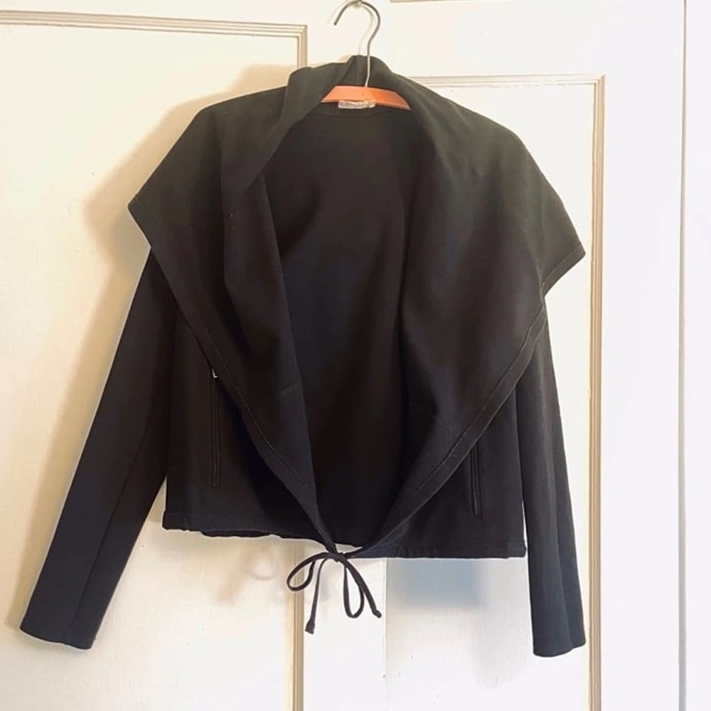 HELMUT LANG Drawstring Jacket Charcoal size small